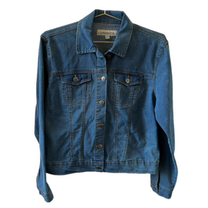 Calvin Klein Denim Blue Jean Jacket Size Large NWT New